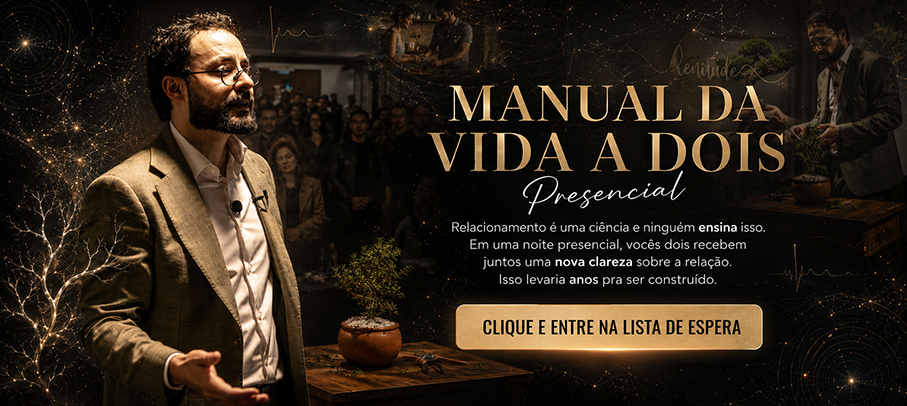 Manual da Vida a Dois Presencial — Evento em São Paulo